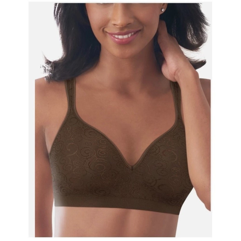 Bali Bra Wirefree Comfort Revolution Seamless No Wire Soft Full Coverage 34C